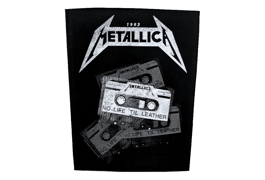 Metallica - No Life 'Til Leather Printed Back Patch