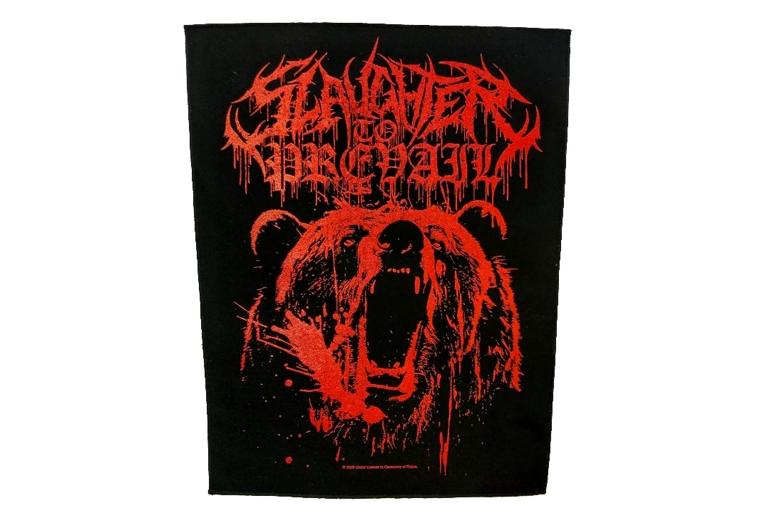 Slaughter To Prevail - Grizzly Printed Back Patch