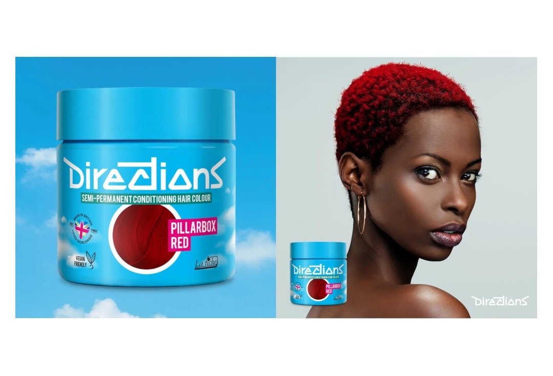 Pillarbox Red Directions Semi-Permanent Hair Colour