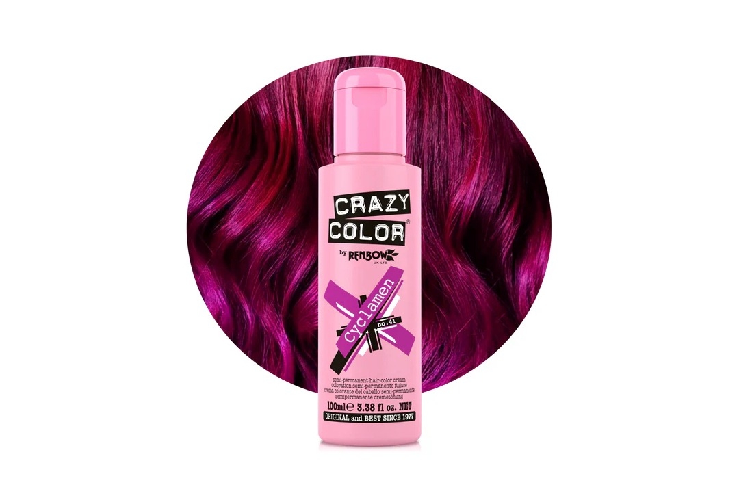 #41 Cyclamen Crazy Color Semi-Permanent Hair Colour