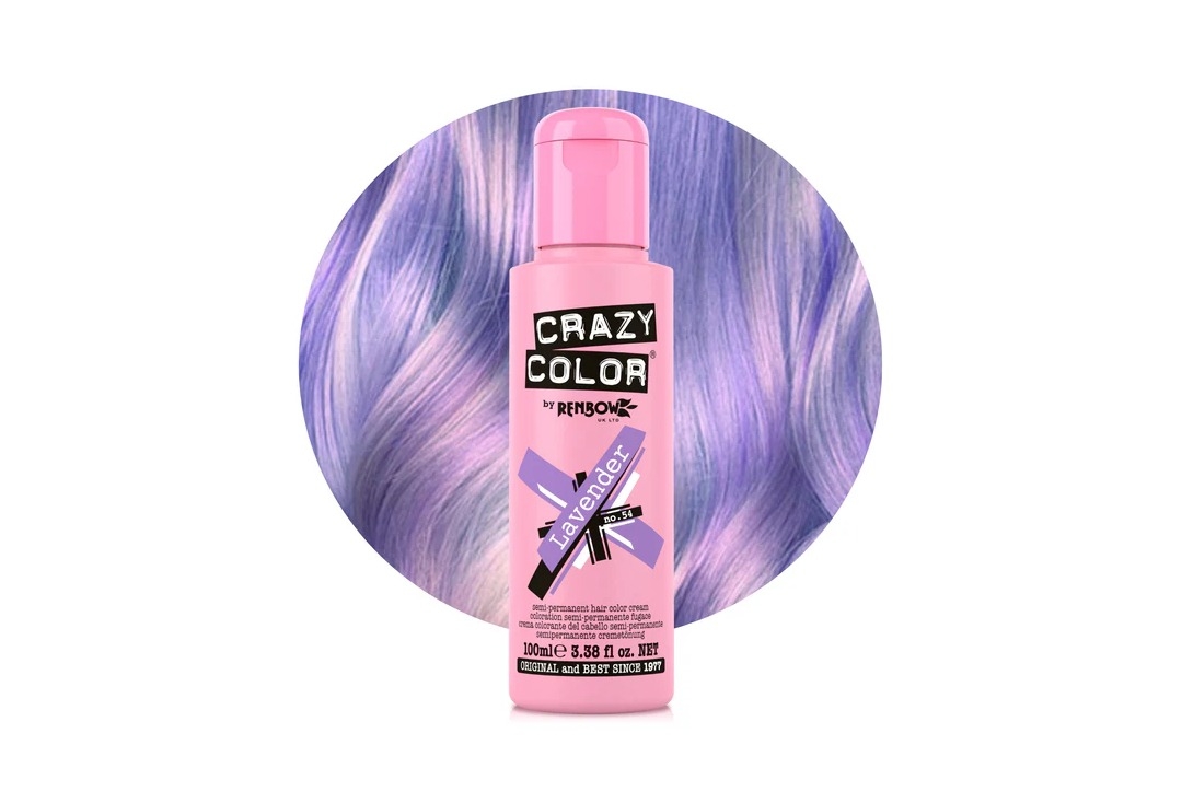 #54 Lavender Crazy Color Semi-Permanent Hair Colour