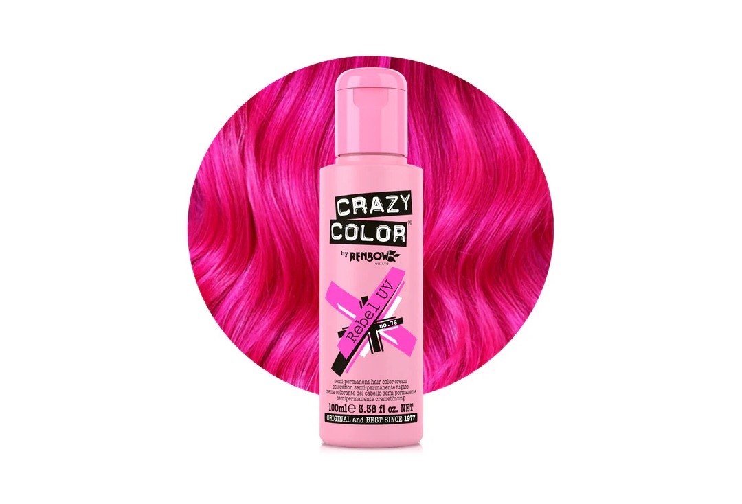 #78 Rebel UV Crazy Color Semi-Permanent Hair Colour