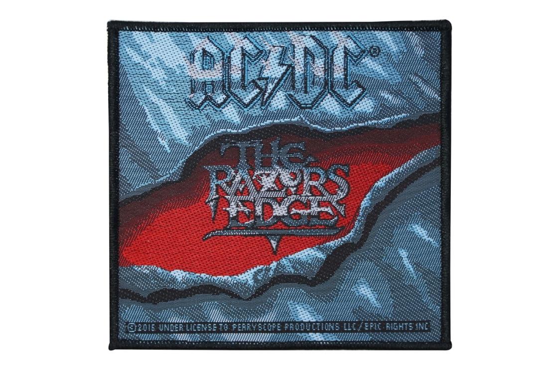 Official Band Merch | AC/DC - The Razors Edge Woven Patch