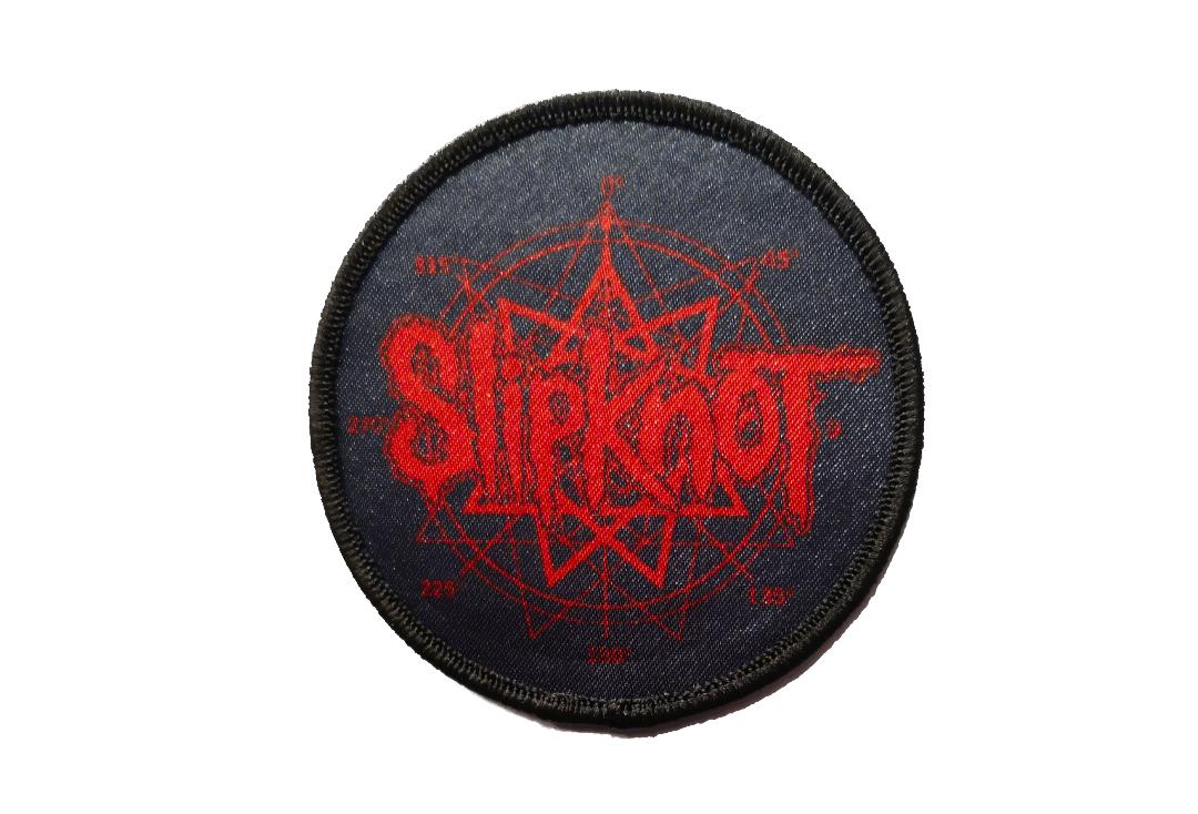 Official Band Merch | Slipknot - Logo & Nonagram Woven Patch