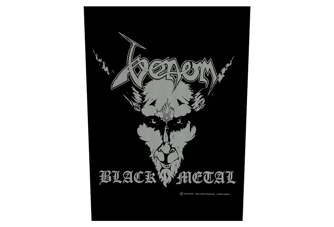 Official Band Merch | Venom - Black Metal Printed Back Patch
