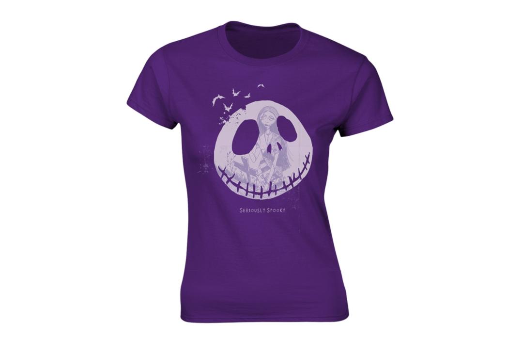 Official Film & TV Merch | The Nightmare Before Christmas Seriously Spooky Purple Women's Tee