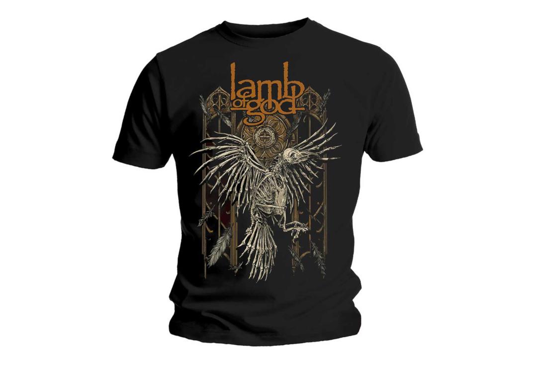 Official Band Merch | Lamb Of God - Crow Men's Short Sleeve T-Shirt