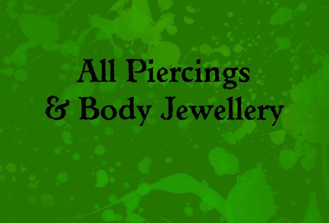 All Piercings & Body Jewellery
