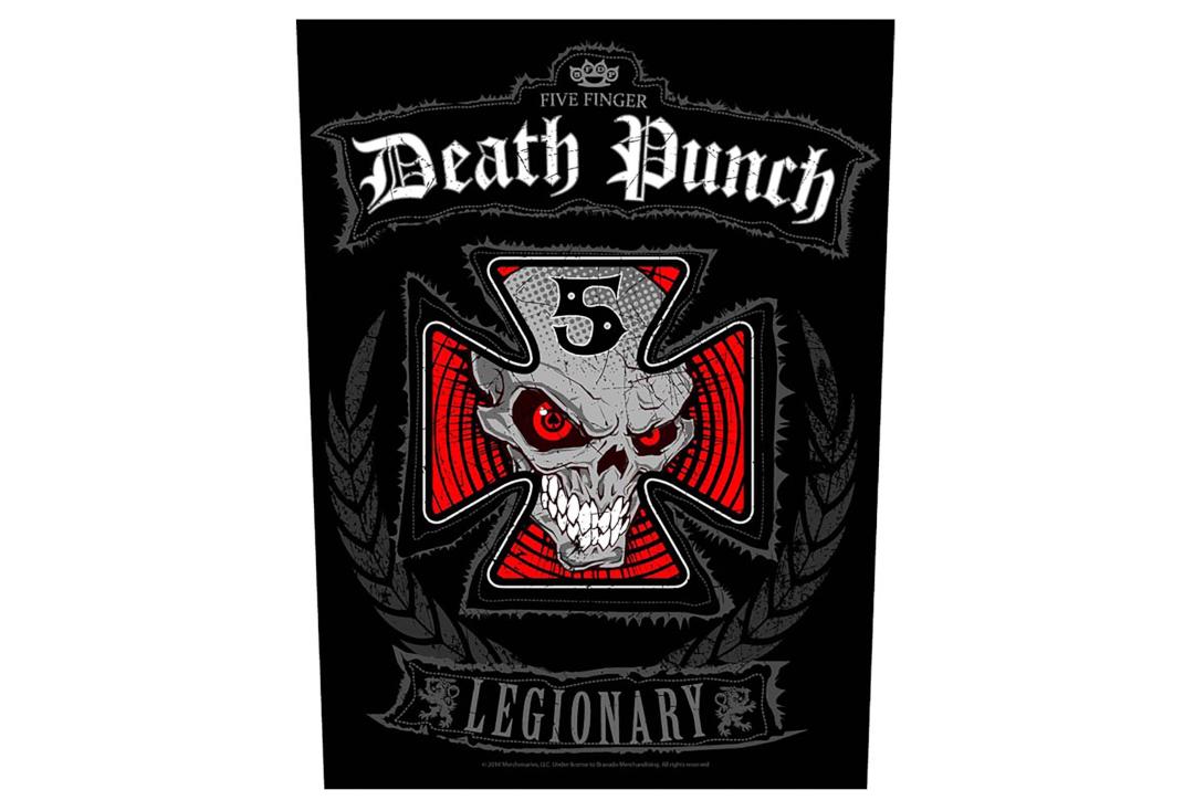 Official Band Merch | Five Finger Death Punch - Legionary Printed Back Patch