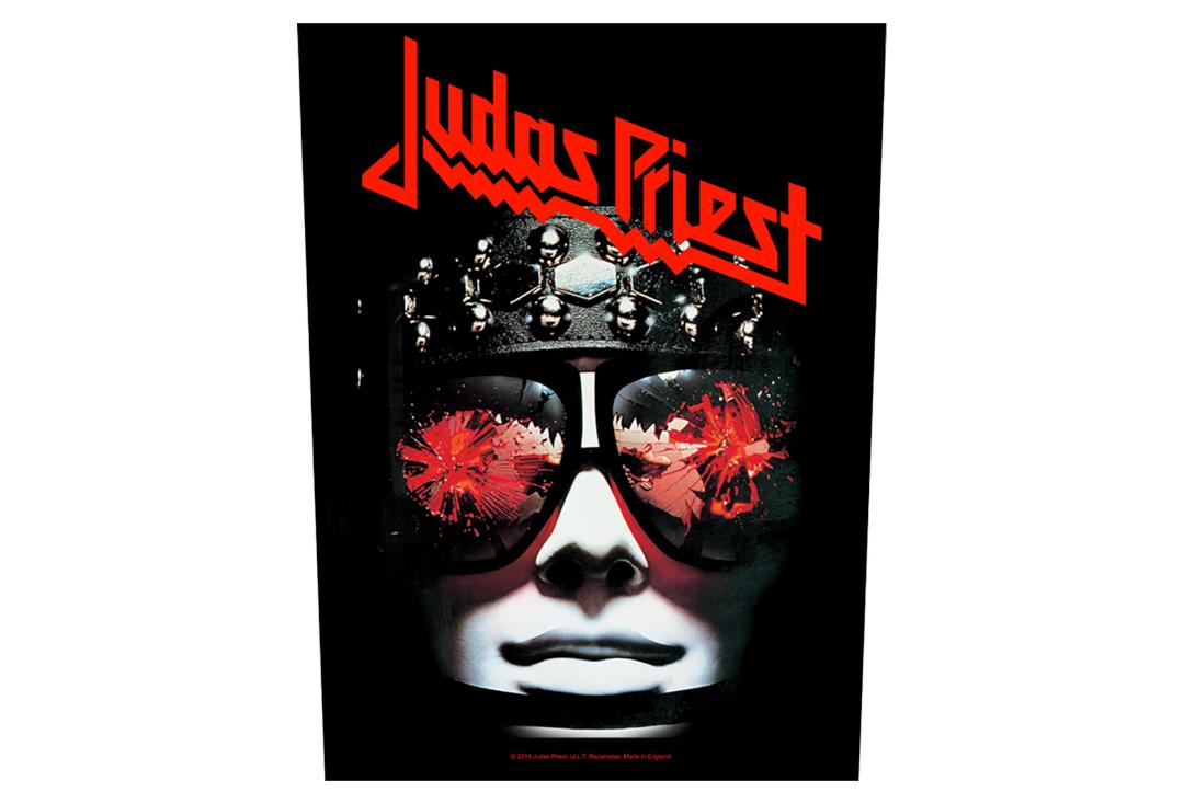 Official Band Merch | Judas Priest - Hell Bent For Leather Printed Back Patch