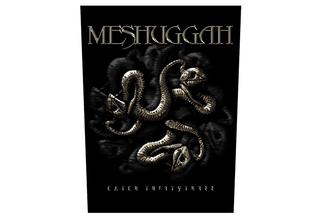 Official Band Merch | Meshuggah - Catch 33 Printed Back Patch