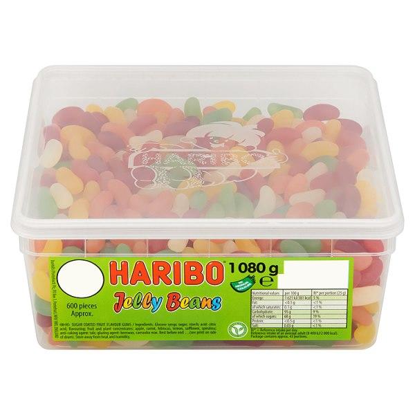 HARIBO JELLY BEANS PM1p 6x1x600's