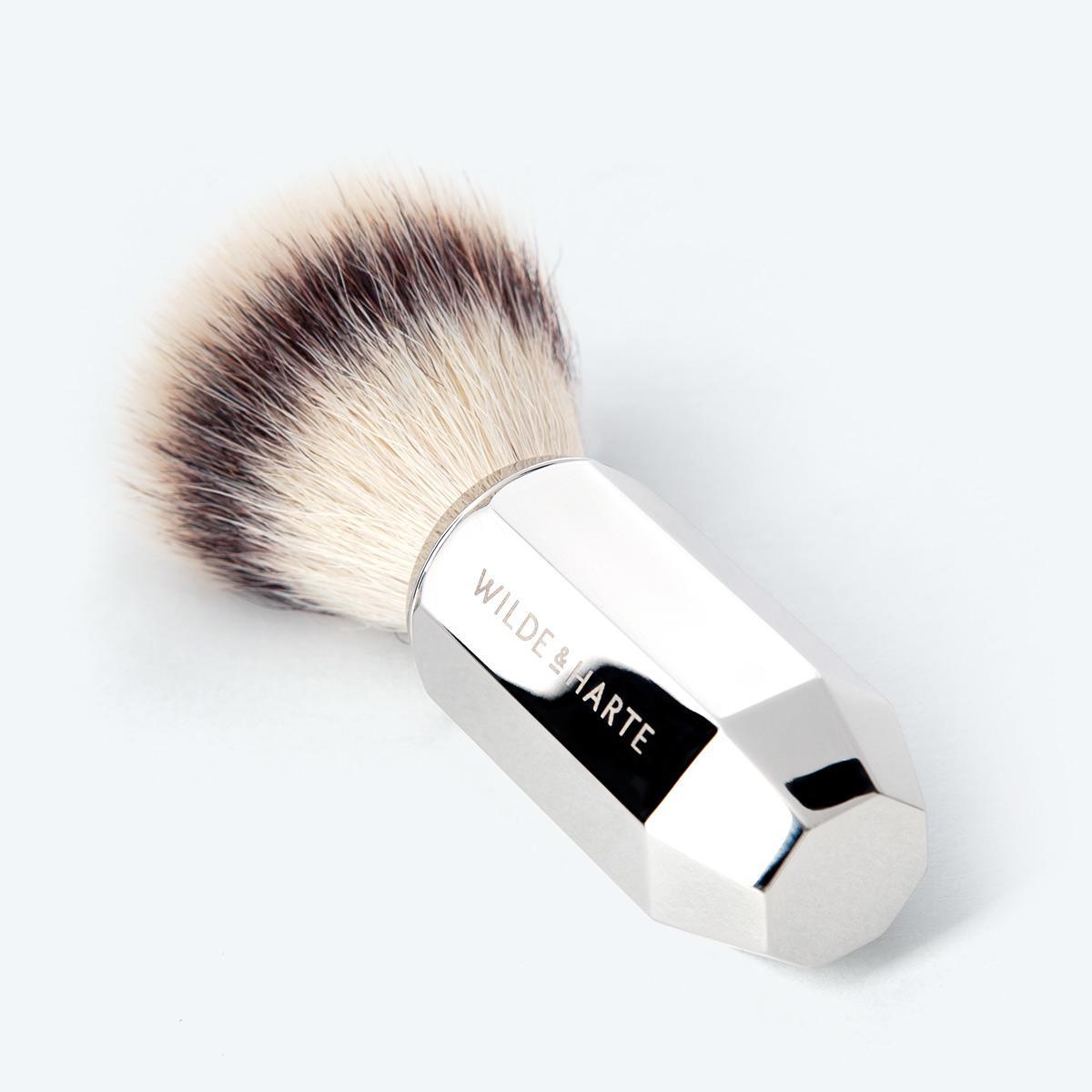 synthetic fibre shaving brush