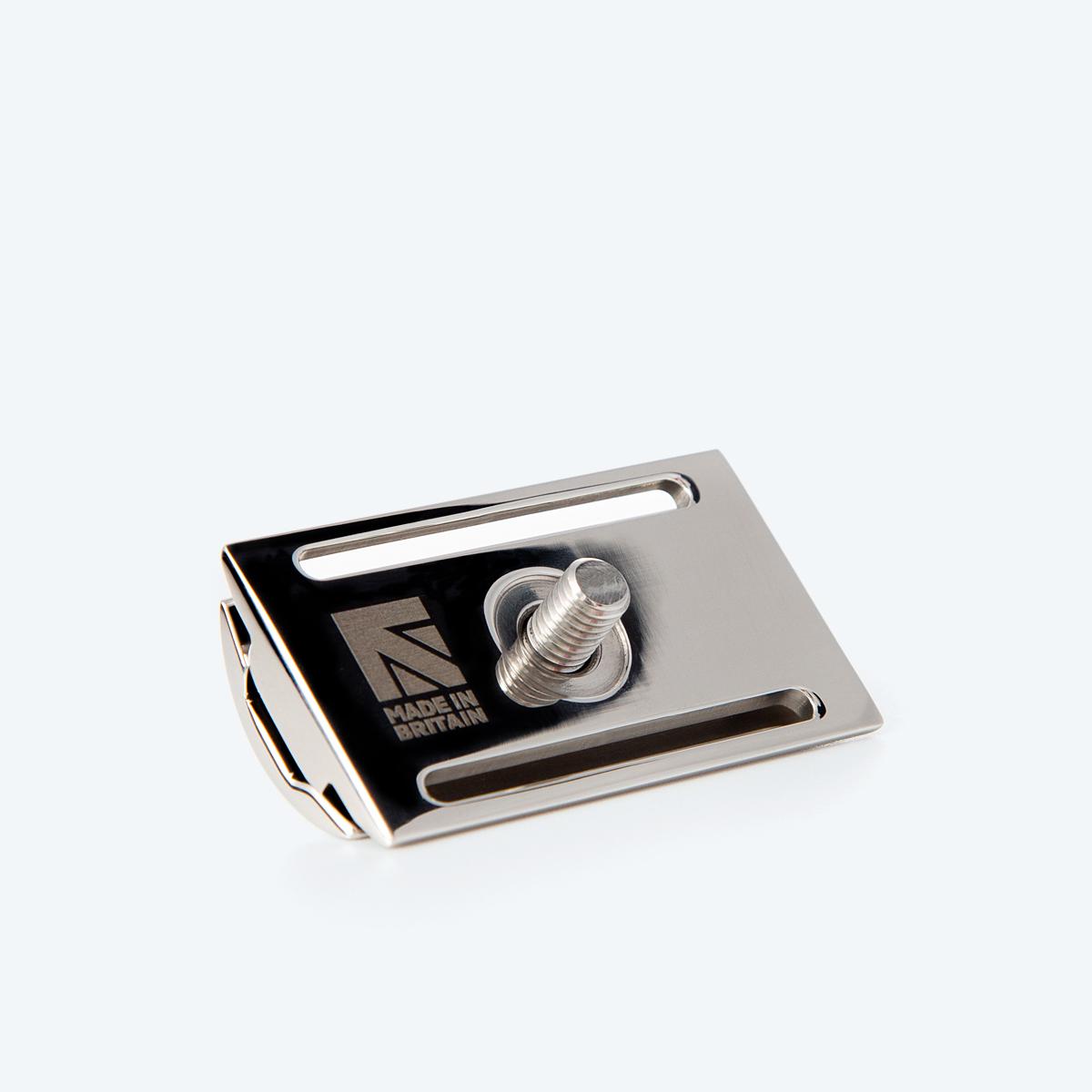 stainless steel safety razor cap and plate