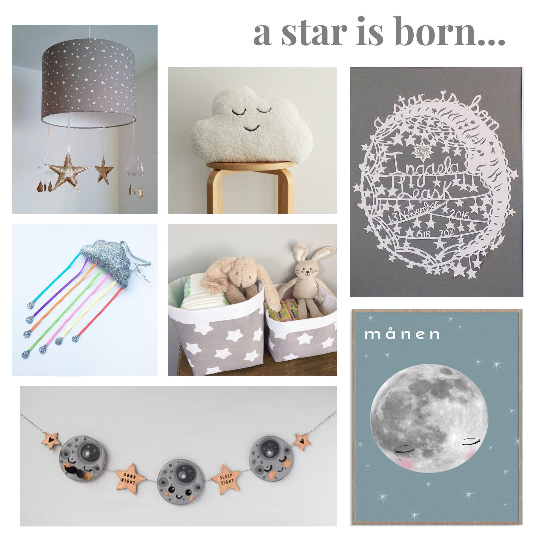 star themed nursery