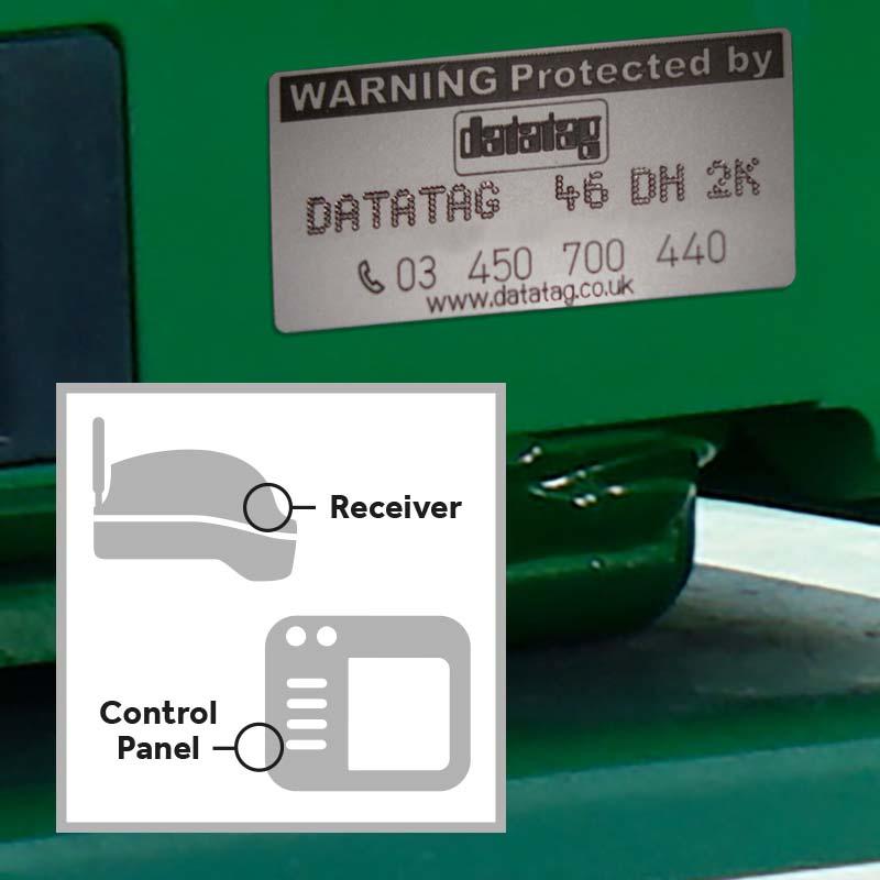 Datatag Ultra Destruct Labels with UV Etching