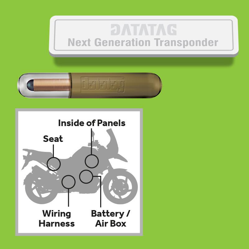 Datatag Motorcycle RFID Transponders