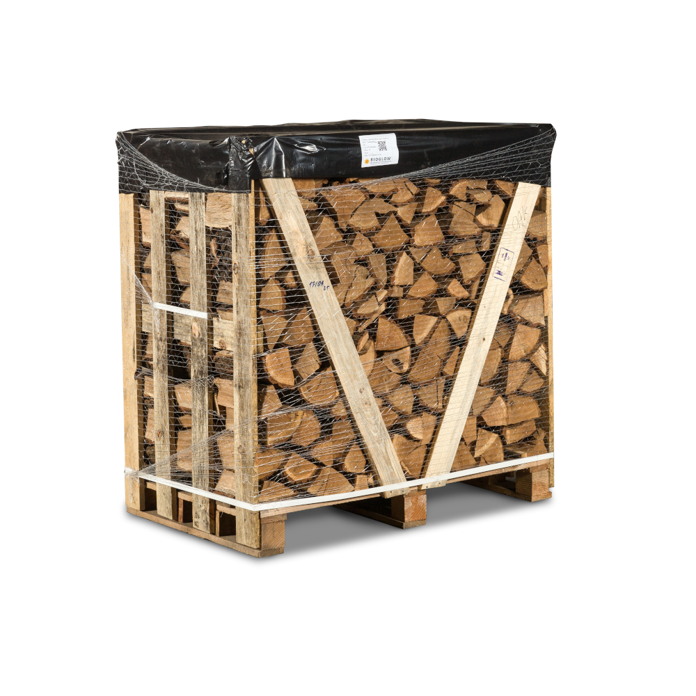 Oak Kiln-Dried Logs in Half Crates - 25cm