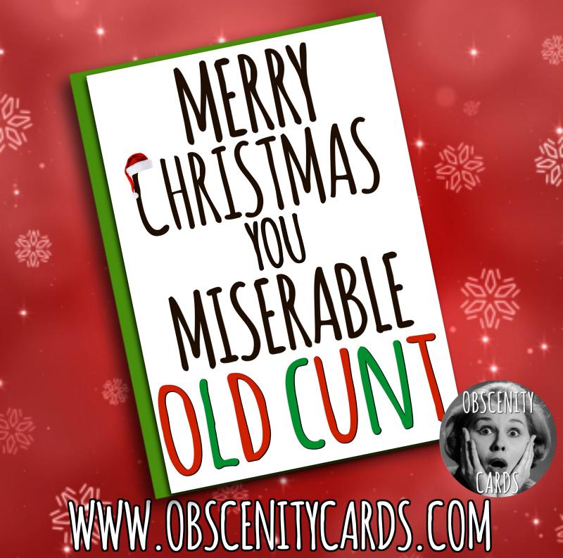 Funny Obscene offensive cards, CHRISTMAS, and gifts by Obscenity Cards