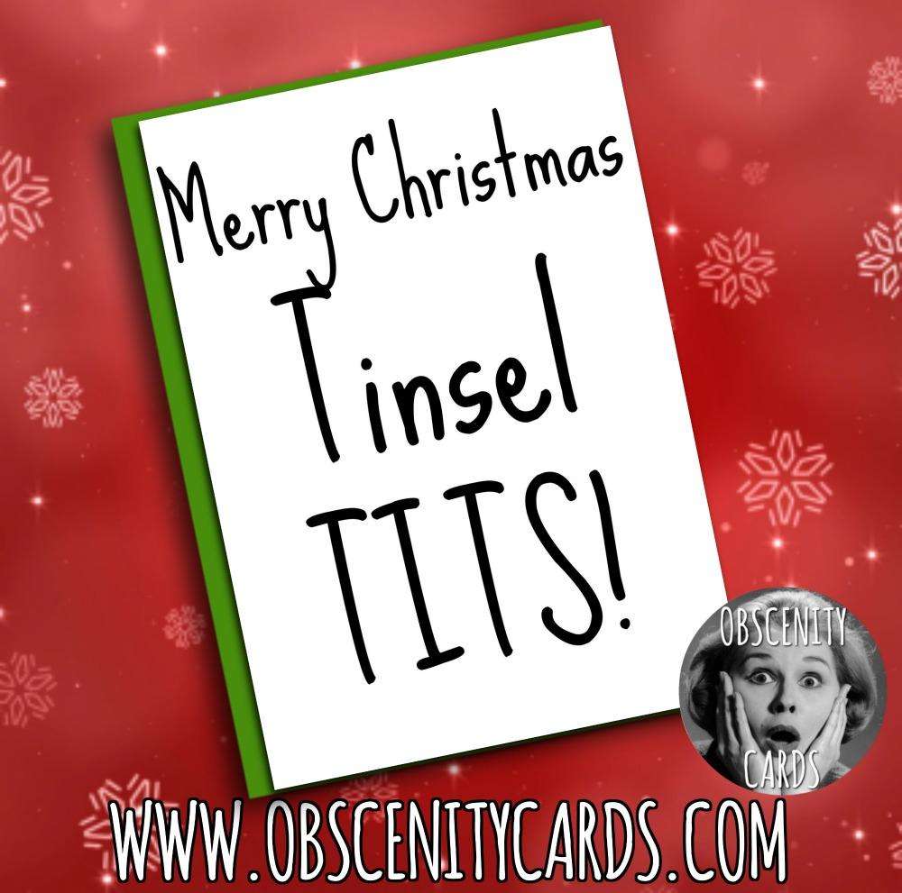 Obscene Funny Christmas Cards by Obscenity Cards