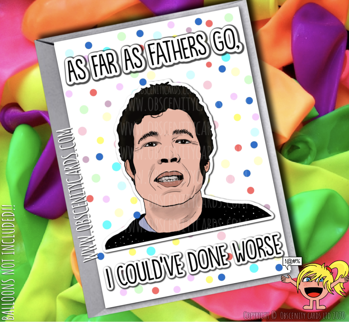 FRED WEST FATHERS DAY BIRTHDAY CARD