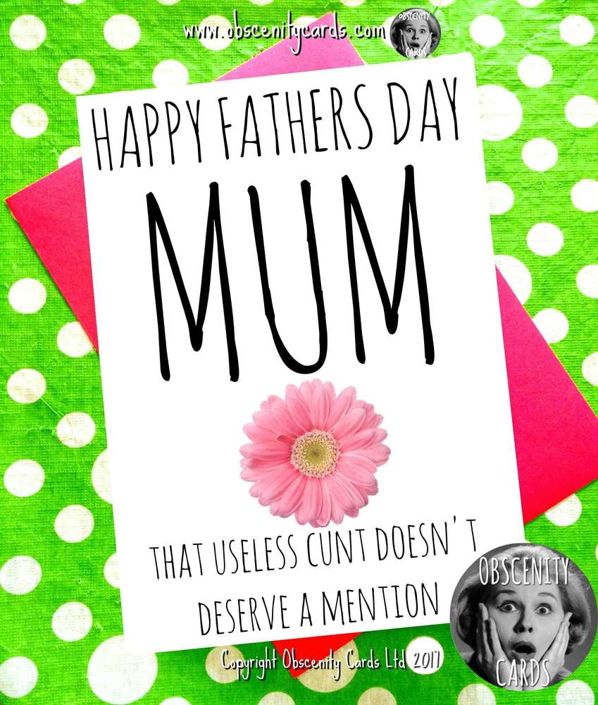 funny fathers day cards by obscenity cards