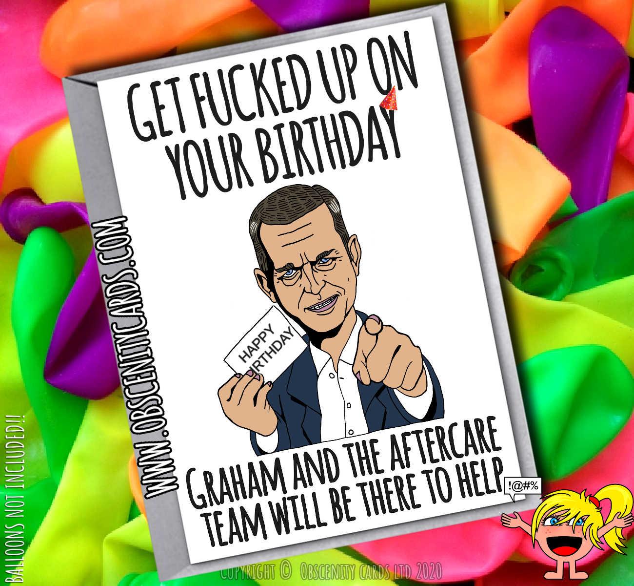 GET FUCKED UP ON YOUR BIRTHDAY JEREMY KYLE CARD