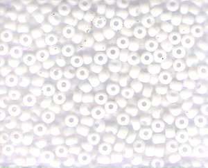 Miyuki Seed Beads 6/0 in White Opaque