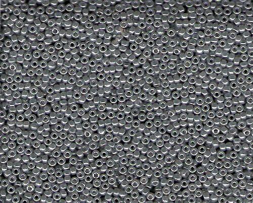 Miyuki Seed Beads 11/0 in Grey Ceylon