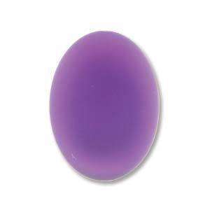 18.5x13.5mm Oval Luna Soft Touch Cabochon in Grape