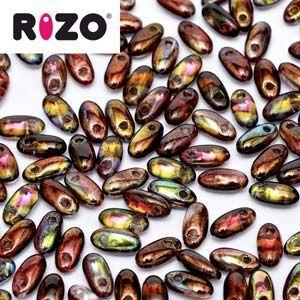 2.5x6mm Rizo Bead in Magic Wine