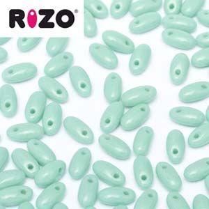 2.5x6mm Rizo Bead in Jade