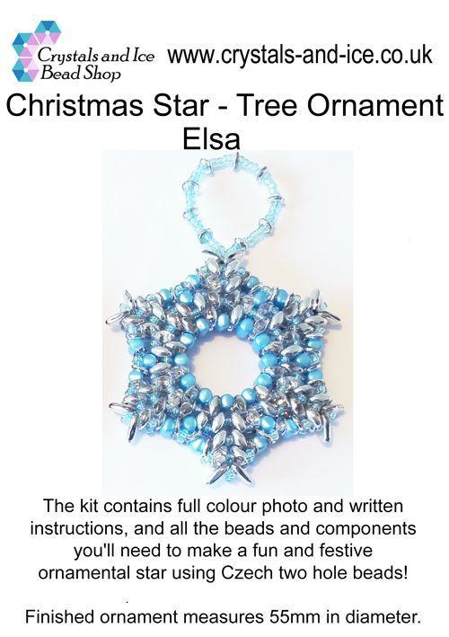 Christmas Star - Tree Ornament (Elsa)