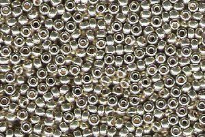 Miyuki Seed Beads 15/0 in Silver Duracoat Galvanised
