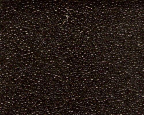 Miyuki Seed Beads 15/0 in Dark Brown Transparent