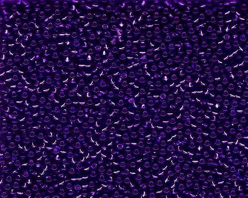 Miyuki Seed Beads 11/0 in Purple Trans. Silver Lined