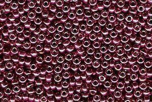 Miyuki Seed Beads 15/0 in Light Cranberry Duracoat Galvanised