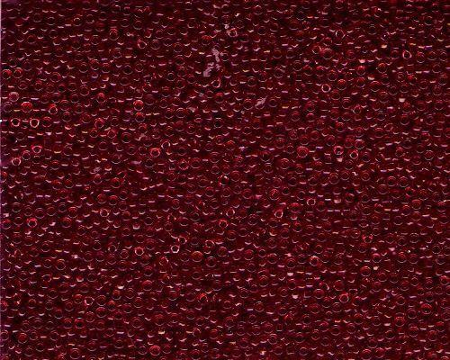 Miyuki Seed Beads 15/0 in Red Transparent