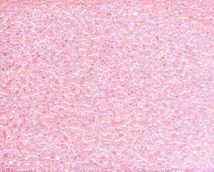 Miyuki Delica in Soft Pink Transparent AB