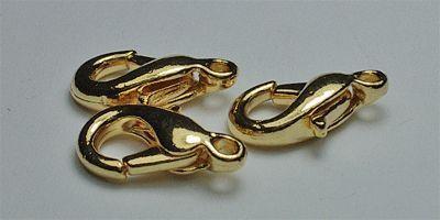 12mm Lobster Trigger Clasp in Gold Plate