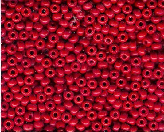 Miyuki Seed Beads 6/0 in Dark Red Opaque