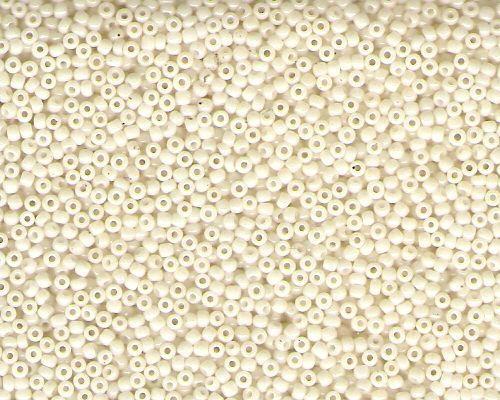 Miyuki Seed Beads 11/0 in Eggshell Opaque Lustre