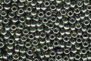 Miyuki Seed Beads 8/0 in Sea Green Duracoat Galvanised