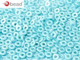 2x4mm O Bead in Pastel Aqua