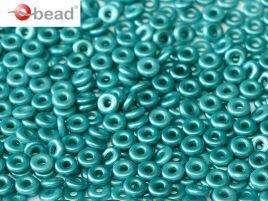 2x4mm O Bead in Pastel Emerald