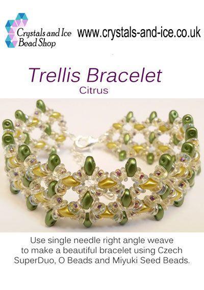 Trellis Bracelet Kit - Citrus