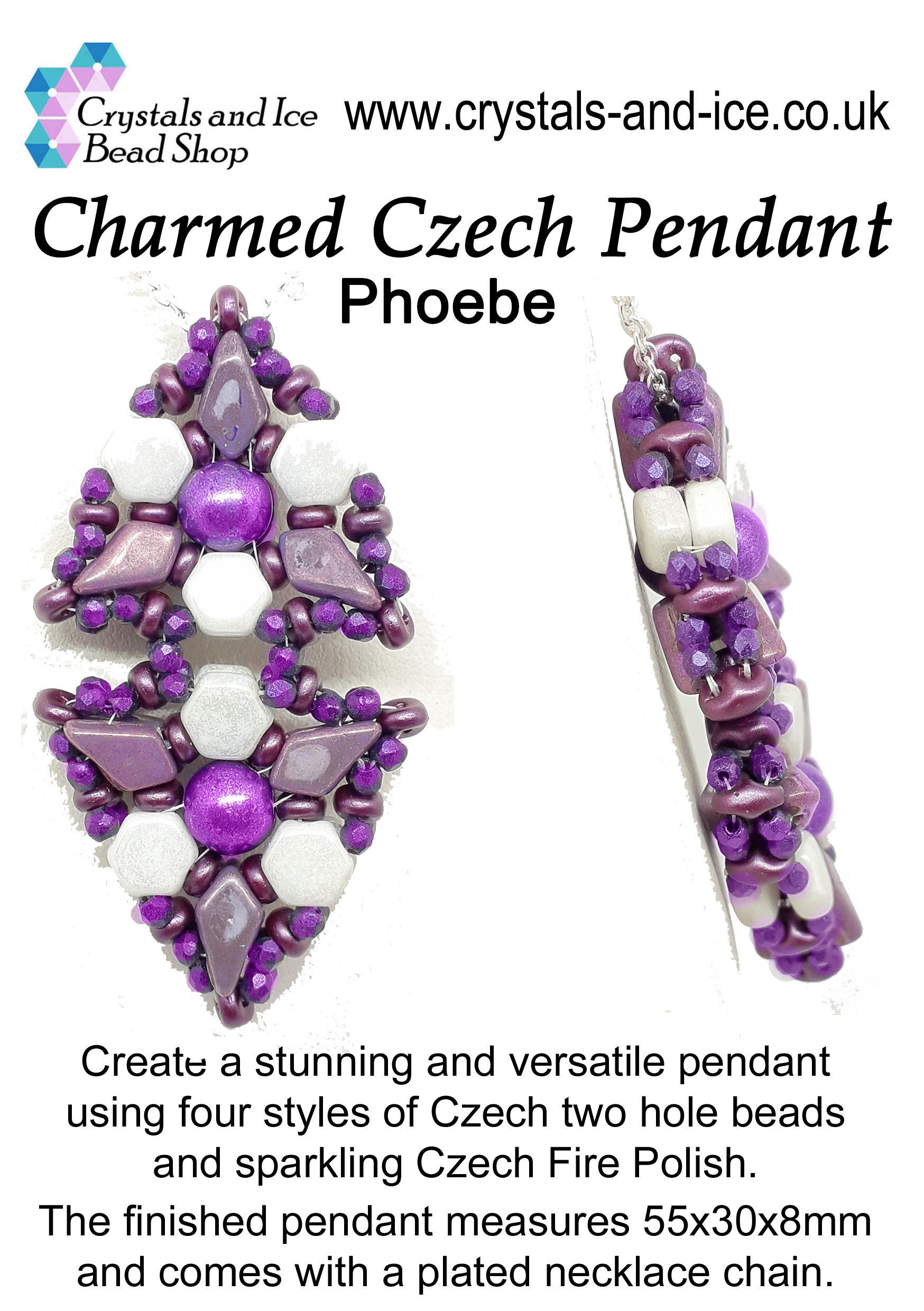 Charmed Czech Pendant Kit - Phoebe