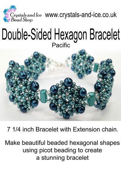 Double Sided Hexagon Bracelet Kit - Pacific