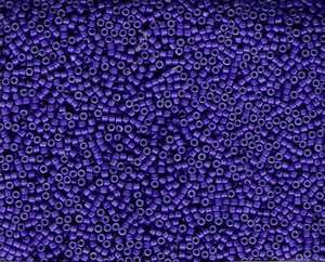Miyuki Delica in Bluish Purple Opaque