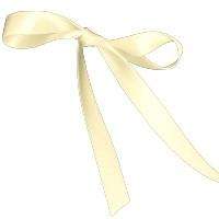 25mm Double Satin Safisa Ribbon in Ivory